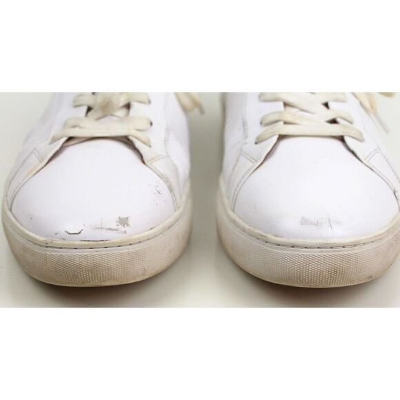 New Republic By Mark McNairy WHITE GENUINE LEATHER LACE UP ATHLETIC SHOES 13US main image 6